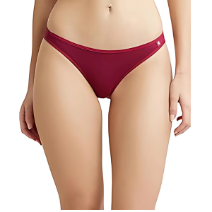 SS02 Women's Super Combed Cotton Elastane Stretch Low Waist Bikini with Concealed Waistband and Stay Fresh Treatment